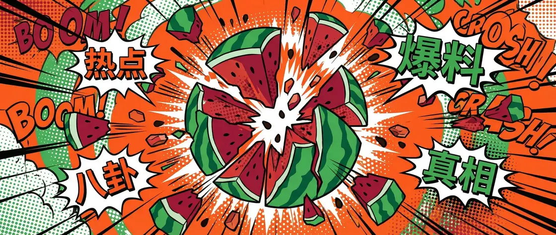 WRITE AS 翘高 今日头瓜爆炸漫画横幅